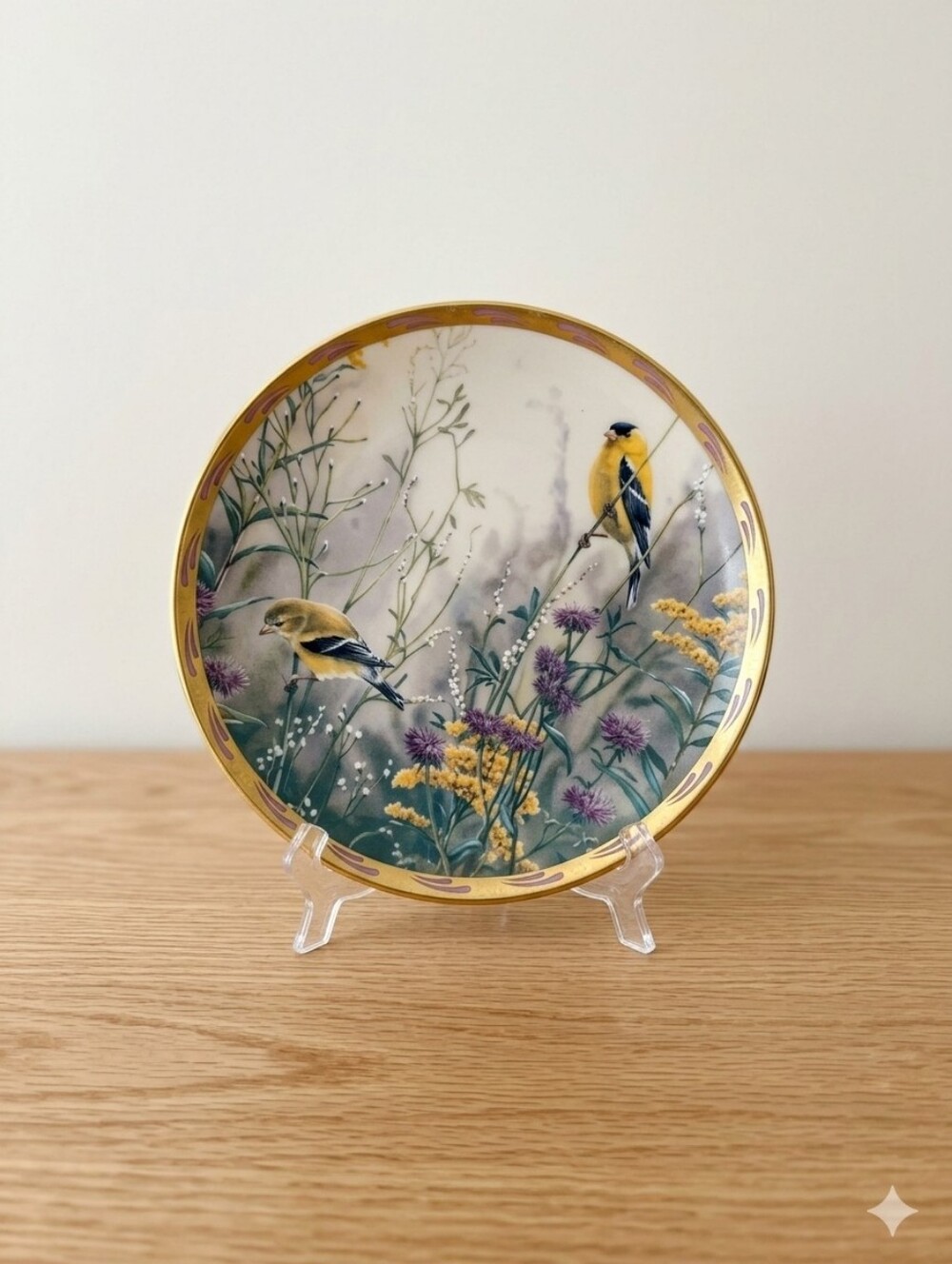 Lenox “Golden Splendor” Collector Plate – Catherine McClung (1992)